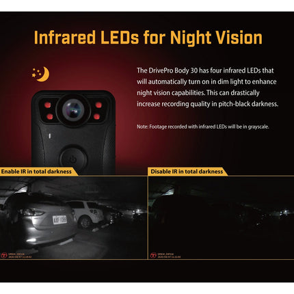 DrivePro Body 30 Body Camera 1440P 64Gb