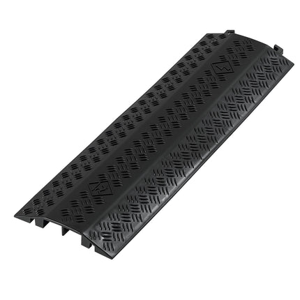 Drop-Over Cable Protector Ramp, Dual Channel, 2 Pack