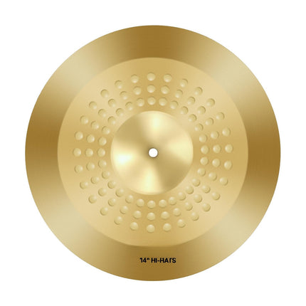 Drum Cymbal Set, 4-Piece 10 14 16 20 Inch Brass