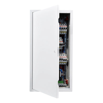 Drywall Access Panel, 64x34 cm Galvanized Steel, White