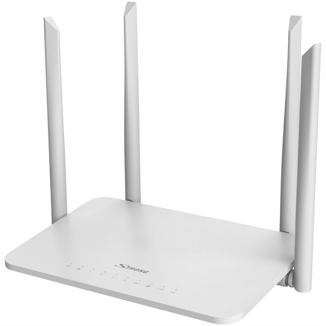 Dual band Wifi router 1200Mbit 4x Gigabit LAN