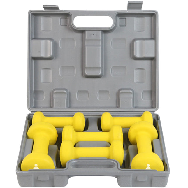 Dumbbell set Vinyl 6 pcs