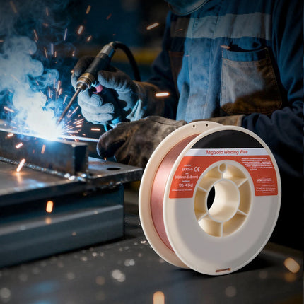 ER70S-6 Solid MIG Welding Wire, 0.8mm 4.5kg Spool