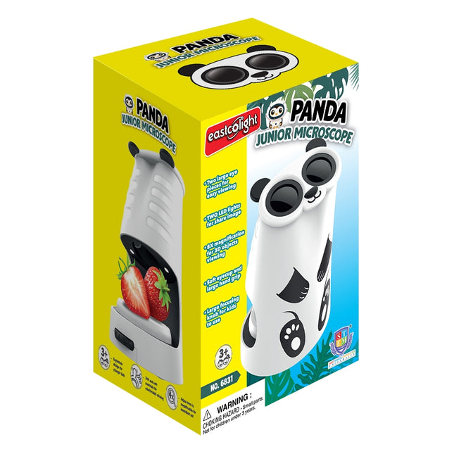 „Eastcolight“ - mano pirmasis mikroskopas „Panda“