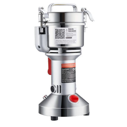 Electric Grain Mill Grinder 300g, 1500W Stainless Steel