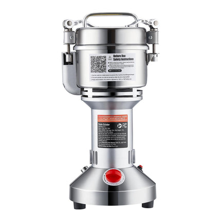 Electric Grain Mill Grinder 300g, 1500W Stainless Steel