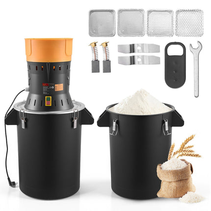 Electric Grain Mill Grinder, 600W, 53L Hopper