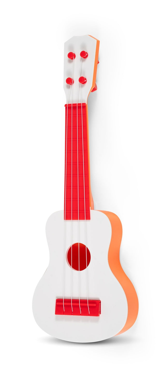 Elektrinė gitara, vientisas korpusas, 6 stygos, tinka pradedantiesiems