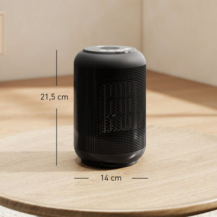 Elektrinis šildytuvas, 1500 W, 3 režimai, laikmatis, saugos funkcijos