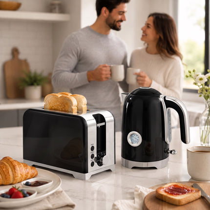 Elektrinis virdulys ir skrudintuvas, 1,7 l, 2200 W, 7 apskrudimo lygiai