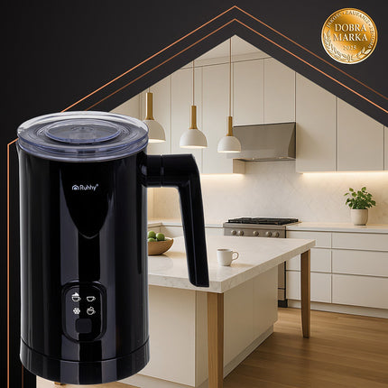Elektrinis pieno plakiklis, juodas, 400 W, 160 ml / 350 ml talpa