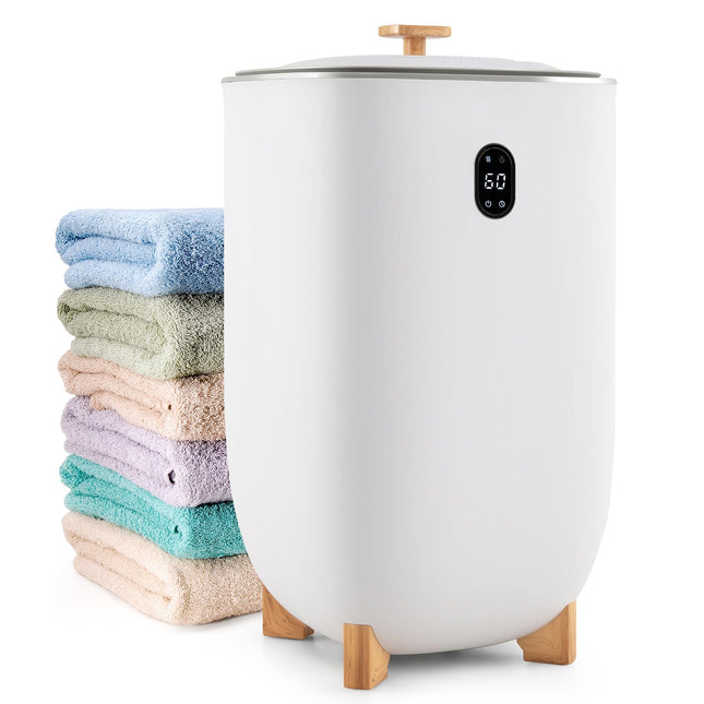 Elektrinis rankšluosčių šildytuvas, 35 l talpa, laikmatis, baltas