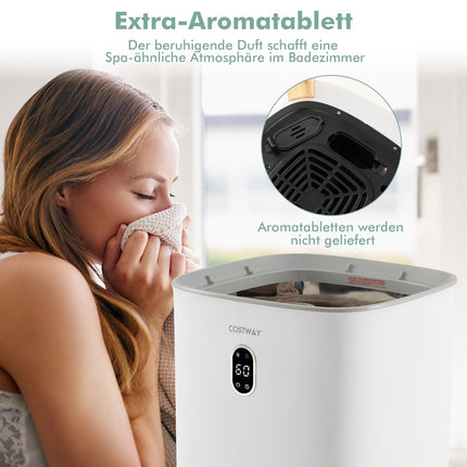 Elektrinis rankšluosčių šildytuvas, 35 l talpa, laikmatis, baltas