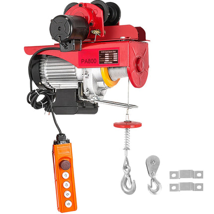 Electric Trolley Hoist, 800kg 12m, 1300W Remote Control