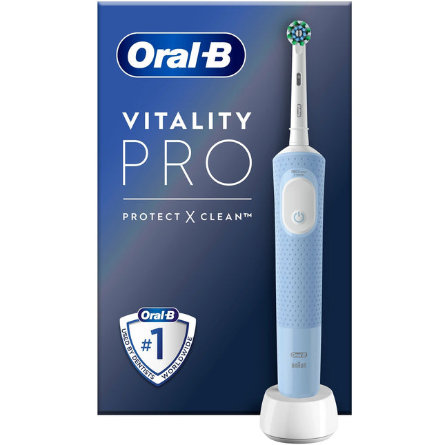 Electric toothbrush Vitality Pro Vapor Blue CA HBOX
