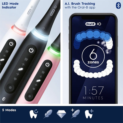 Electric toothbrush iO5s Matt Black