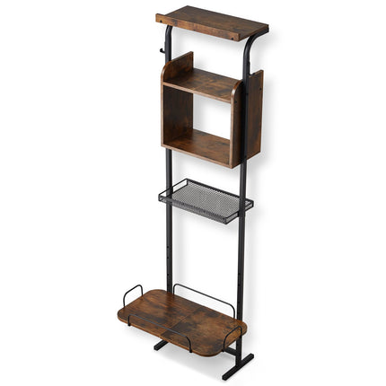 Elevated Dog Feeding Station With Storage, Adjustable Height