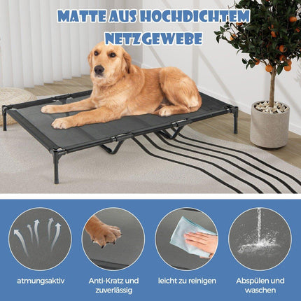Elevated Dog House & Bed, Waterproof, 84x132x114 cm