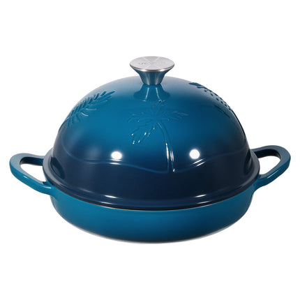 Enameled Cast Iron Dutch Oven, 5 Qt, Lid, Induction Safe