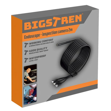 Endoskopas - apžiūros kamera 2m Bigstren 23020