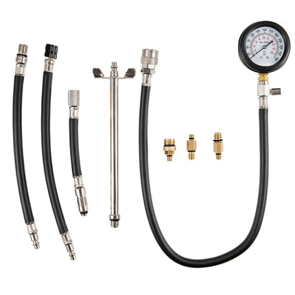 Engine Compression Tester Adapter Kit, 9-Piece 0-300 PSI