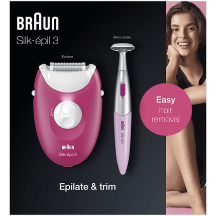 Epilator Silk-Epil 3 420 Ruby