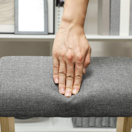 Ergonomiška kelio taburetė, supamoji kelių kėdė, stalo kėdė namų biurui, gerinanti laikyseną, pilka