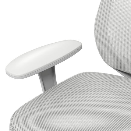 Ergonomiška biuro kėdė, reguliuojamo aukščio, pilka, 360° pasukama