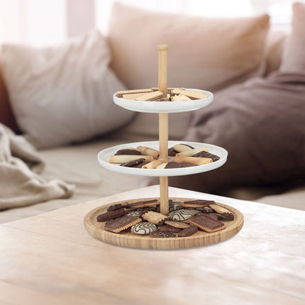 Etagere Bamboo and ceramics