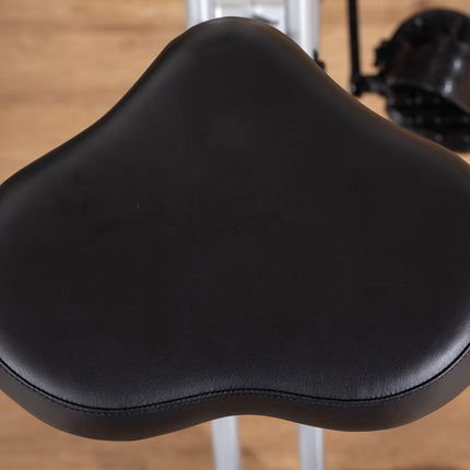 Dviratis-treniruoklis X-Bike su 8 reguliuojamų magnetinių pasipriešinimo lygių, sulankstomas, reguliuojamo aukščio, LCD treniruočių kompiuteris