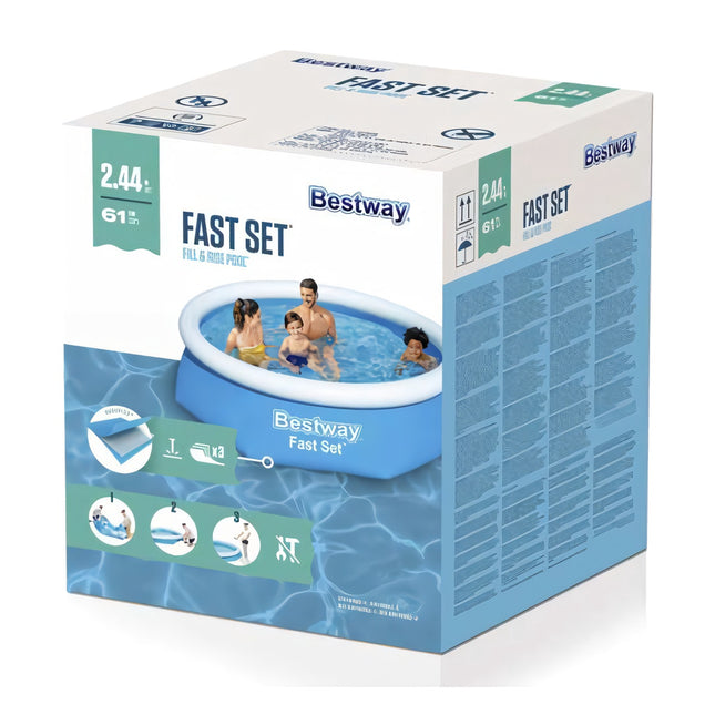 Išsiplečiantis baseinas 244x61cm - BESTWAY 57448