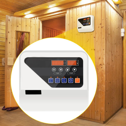 External Sauna Heater Controller, 3-9 kW, Time/Temp