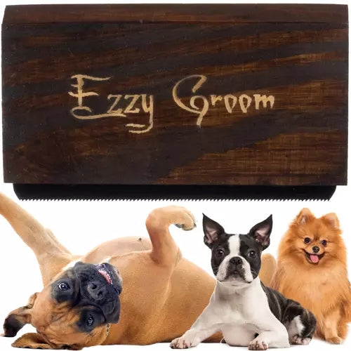 Ezzy Groom Soft/Hard Hair Brush