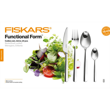 FF cutlery set 24 pieces in a shiny gift box