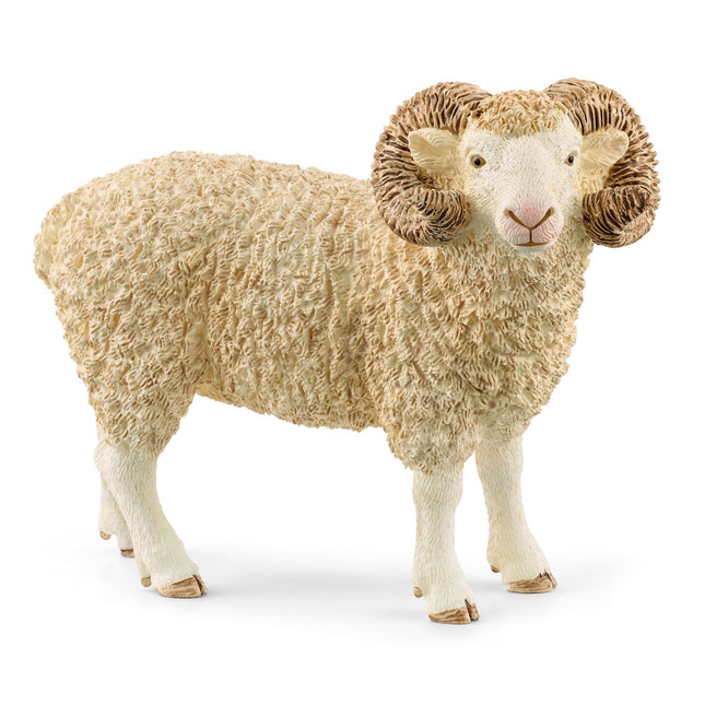 Ūkio gyvūno figūrėlė - Schleich avino modelis, realistiškos detalės