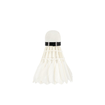 Feather Shuttlecocks, White, Pack of 3