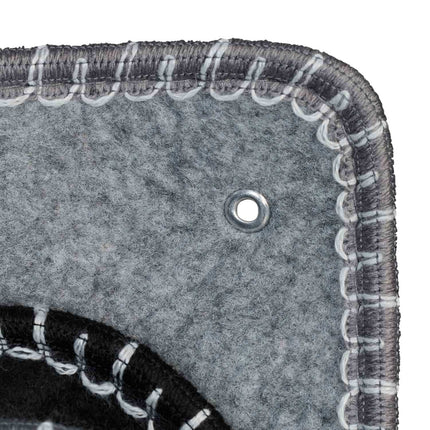 Felt Guest Slippers Set with Bag, Non-Slip Soles