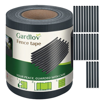 Tvoros juosta 19 cm x 35 m 630 g/m2 antracito spalvos 23703
