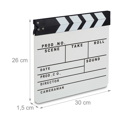 Filmo skirtukas baltas
