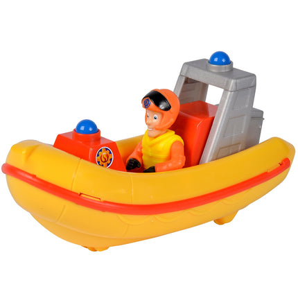 Fireman Sam Boat Neptune with Elvis Figure