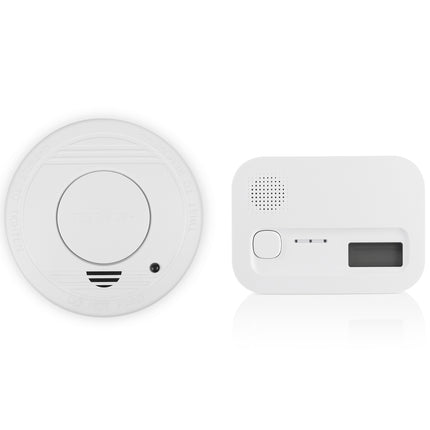 Fire safety kit Fire alarm + Carbon monoxide alarm