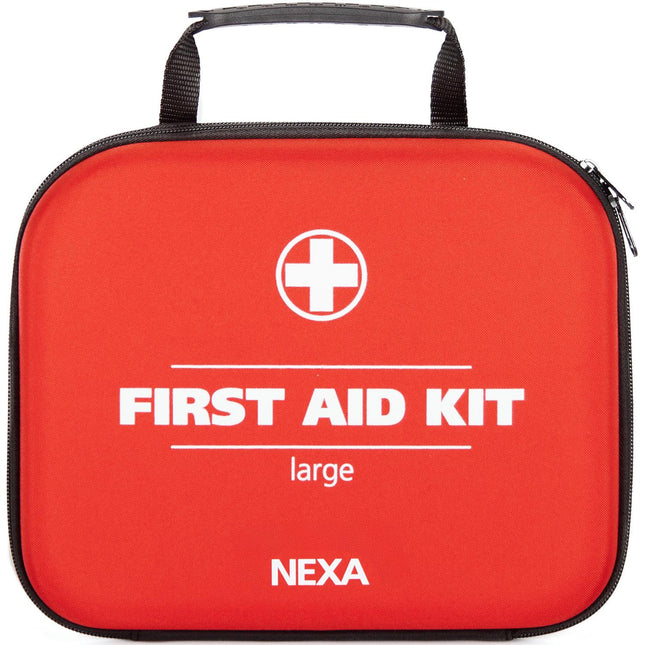 First Aid bag Large 64 parts Red