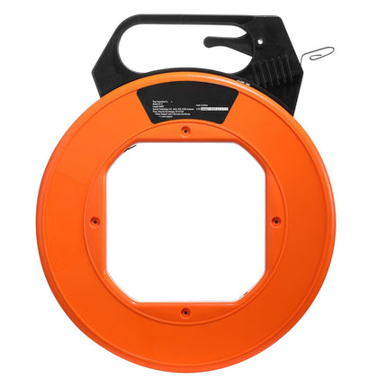 Fish Tape 240 Ft, 1/8 In Steel Wire Puller with Handle
