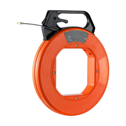 Fish Tape Wire Puller, 125 ft, 4.5 mm PET Tape, Non-Conductive