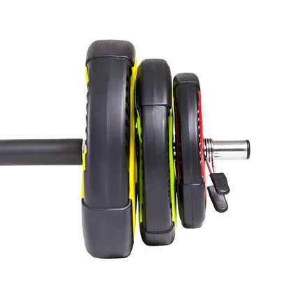 Fitneso treniruočių pompų rinkinys, 20 kg, reguliuojami svoriai