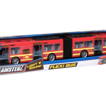 Lankstus autobusas su šviesos ir garso funkcijomis vaikams