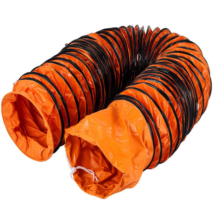 Flexible PVC Duct Hose, 12-Inch x 25 Ft, Exhaust Fan