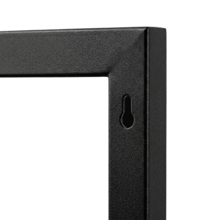Floating Wall Shelves Set Of 3 – Metal Frame, MDF
