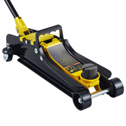 Floor Jack, 2.5 Ton Low Profile Steel, 85–380 mm