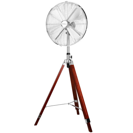 Floor fan 40cm on wooden stand